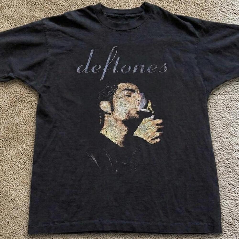 Deftones Black Band Tee 1 (2)